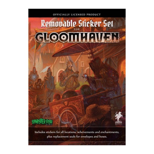 Gloomhaven Removable Sticker Set i gruppen SELSKABSSPIL / Tilbehør / Andet hos Spelexperten (SIF00020)