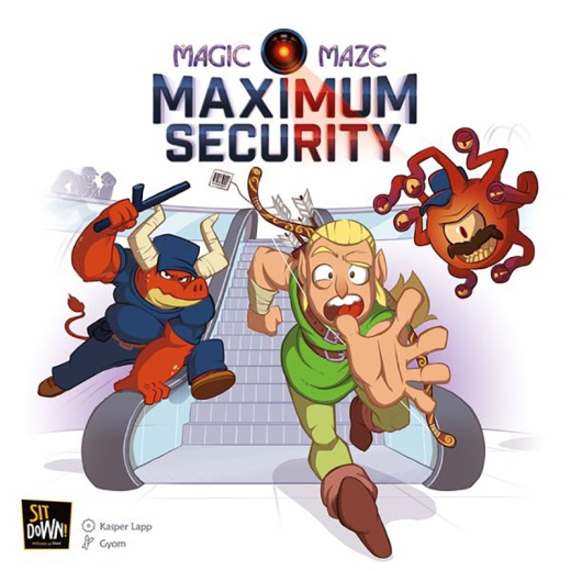 Magic Maze: Maximum Security (Exp.) i gruppen SELSKABSSPIL / Udvidelser hos Spelexperten (SIT8302)
