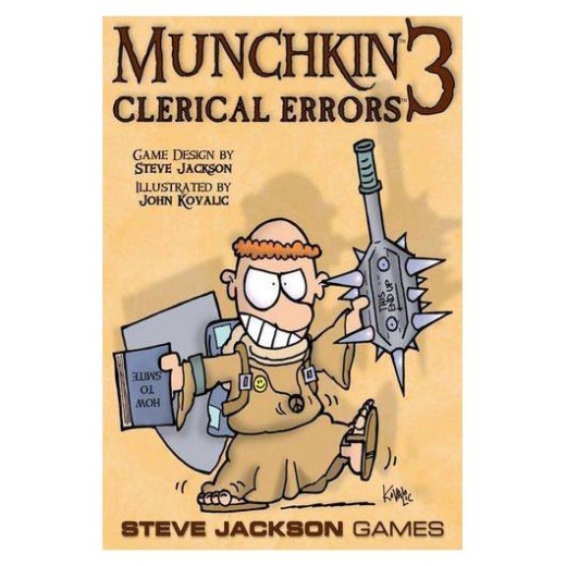 Munchkin 3 - Clerical Errors (Exp.) i gruppen SELSKABSSPIL / Udvidelser hos Spelexperten (SJG1416)