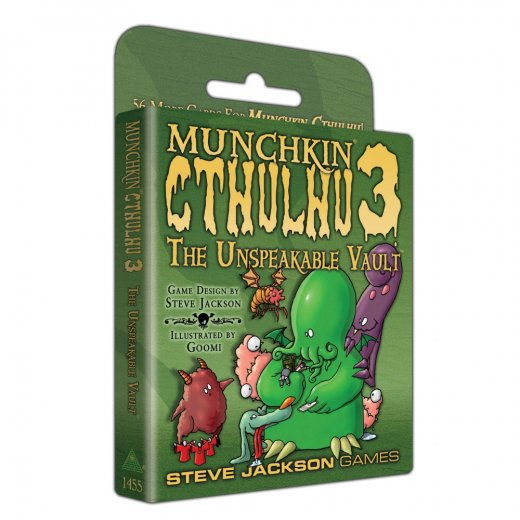 Munchkin Cthulhu 3: Unspeakable Vault (Exp.) i gruppen SELSKABSSPIL / Udvidelser hos Spelexperten (SJG1455)