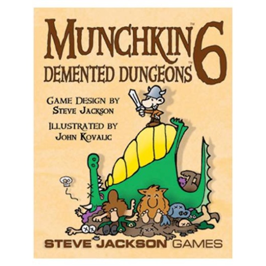 Munchkin 6: Demented Dungeons (Exp.) i gruppen  hos Spelexperten (SJG1457)