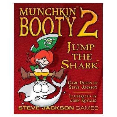 Munchkin: Booty 2 - Jump the Shark (Exp.) i gruppen SELSKABSSPIL / Udvidelser hos Spelexperten (SJG1461)