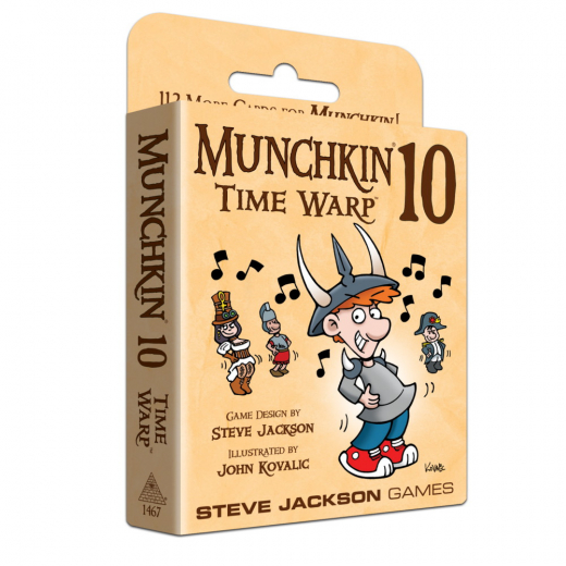 Munchkin 10: Time Warp (Exp.) i gruppen SELSKABSSPIL / Udvidelser hos Spelexperten (SJG1467)