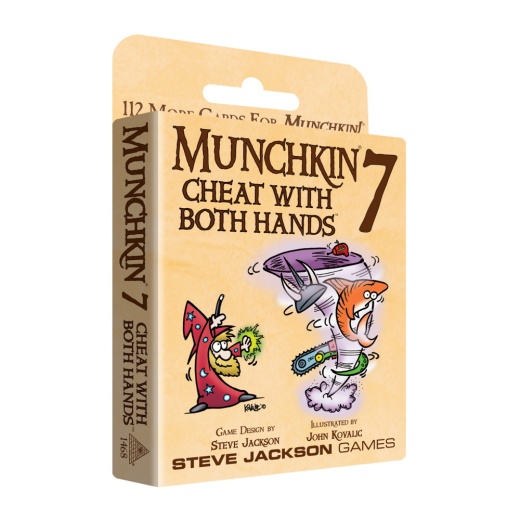 Munchkin 7: Cheat with Both Hands (Exp.) i gruppen SELSKABSSPIL / Udvidelser hos Spelexperten (SJG1468)