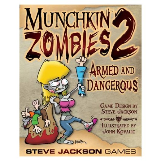 Munchkin Zombies 2: Armed and Dangerous (Exp.) i gruppen SELSKABSSPIL / Udvidelser hos Spelexperten (SJG1482)