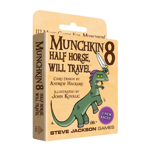 Munchkin 8: Half Horse, will travel (Exp.) i gruppen SELSKABSSPIL / Udvidelser hos Spelexperten (SJG1485)