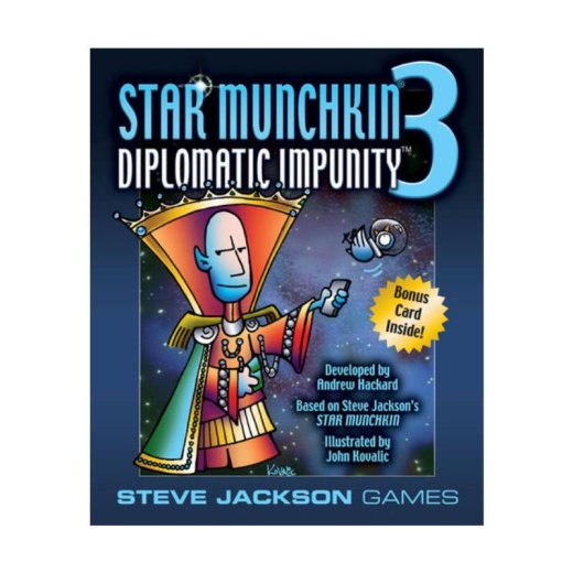 Star Munchkin 3: Diplomatic Impunity (Exp.) i gruppen SELSKABSSPIL / Udvidelser hos Spelexperten (SJG1506)