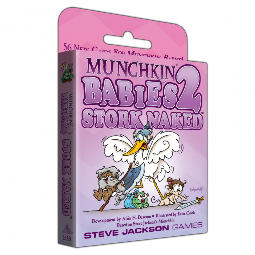 Munchkin Babies: Stork Naked (Exp.) i gruppen Nyheder hos Spelexperten (SJG1528)