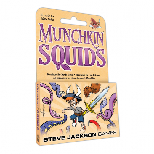 Munchkin: Squids (Exp.) i gruppen SELSKABSSPIL / Udvidelser hos Spelexperten (SJG1548)