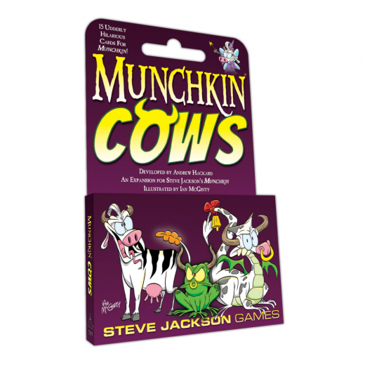 Munchkin: Cows (Exp.) i gruppen SELSKABSSPIL / Udvidelser hos Spelexperten (SJG1549)