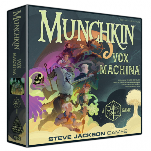 Munchkin: Vox Machina - A Critical Role Game i gruppen SELSKABSSPIL / Spilserier / Munchkin hos Spelexperten (SJG1552)
