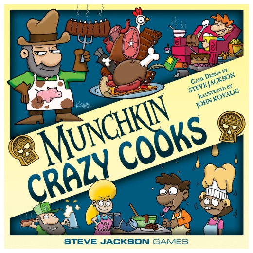 Munchkin Crazy Cooks i gruppen SELSKABSSPIL / Spilserier / Munchkin hos Spelexperten (SJG1567)