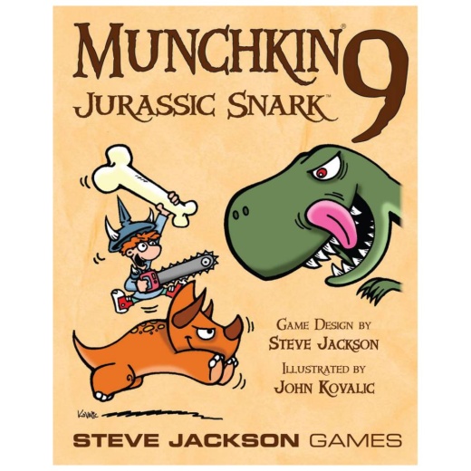 Munchkin 9: Jurassic Snark (Exp.) i gruppen SELSKABSSPIL / Udvidelser hos Spelexperten (SJG1570)