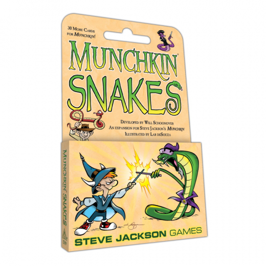 Munchkin: Snakes (Exp.) i gruppen SELSKABSSPIL / Udvidelser hos Spelexperten (SJG1589)