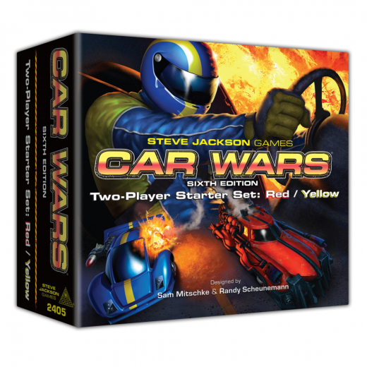 Car Wars: Two-Player Starter Set - Red/Yellow i gruppen SELSKABSSPIL / Strategispil hos Spelexperten (SJG2405)