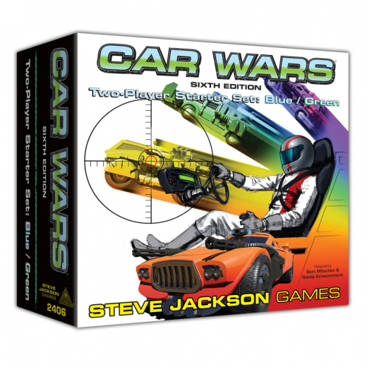 Car Wars: Two-Player Starter Set - Blue/Green i gruppen SELSKABSSPIL / Strategispil hos Spelexperten (SJG2406)