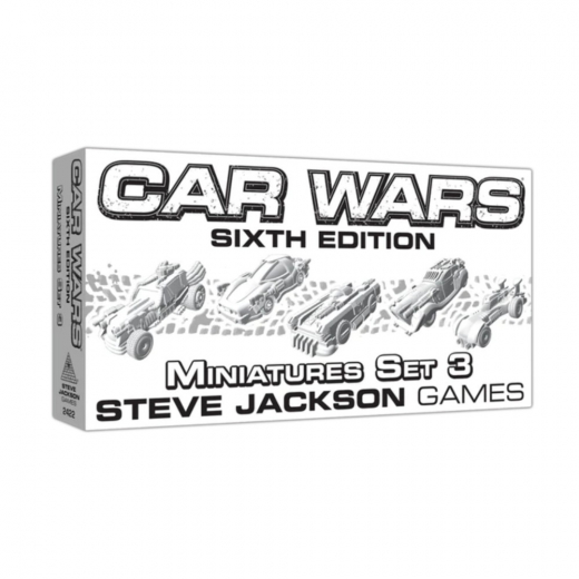 Car Wars - Miniatures Set 3 i gruppen SELSKABSSPIL / Udvidelser hos Spelexperten (SJG2422)