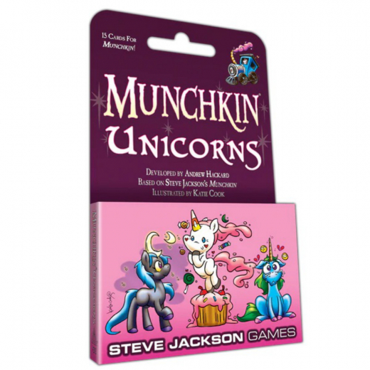 Munchkin: Unicorns (Exp.) i gruppen SELSKABSSPIL / Udvidelser hos Spelexperten (SJG4202)
