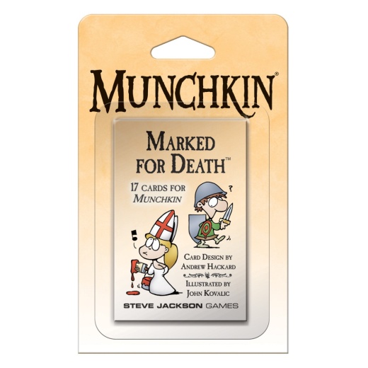 Munchkin: Marked for Death (Exp.) i gruppen SELSKABSSPIL / Udvidelser hos Spelexperten (SJG4210)