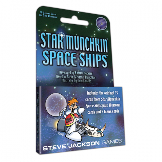 Star Munchkin 3: Space Ships (Exp.) i gruppen SELSKABSSPIL / Udvidelser hos Spelexperten (SJG4214)