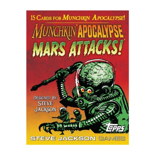 Munchkin Apocalypse: Mars Attacks! (Exp.) i gruppen SELSKABSSPIL / Udvidelser hos Spelexperten (SJG4236)