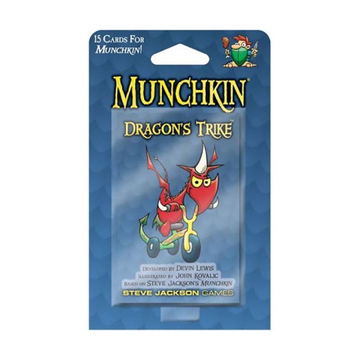 Munchkin: Dragon's Trike (Exp.) i gruppen SELSKABSSPIL / Udvidelser hos Spelexperten (SJG4251)