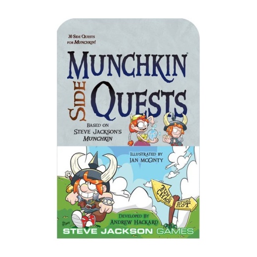 Munchkin Side Quests (Exp.) i gruppen SELSKABSSPIL / Udvidelser hos Spelexperten (SJG4264)