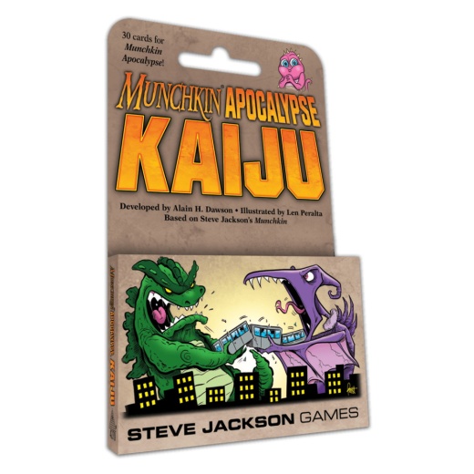 Munchkin Apocalypse: Kaiju (Exp.) i gruppen SELSKABSSPIL / Udvidelser hos Spelexperten (SJG4270)