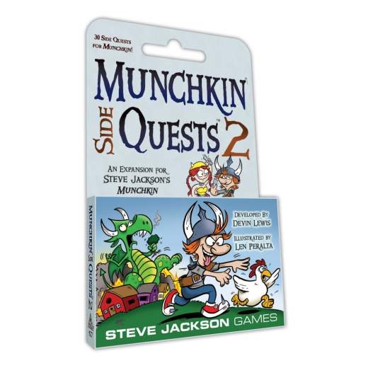 Munchkin Side Quests 2 (Exp.) i gruppen SELSKABSSPIL / Udvidelser hos Spelexperten (SJG4277)