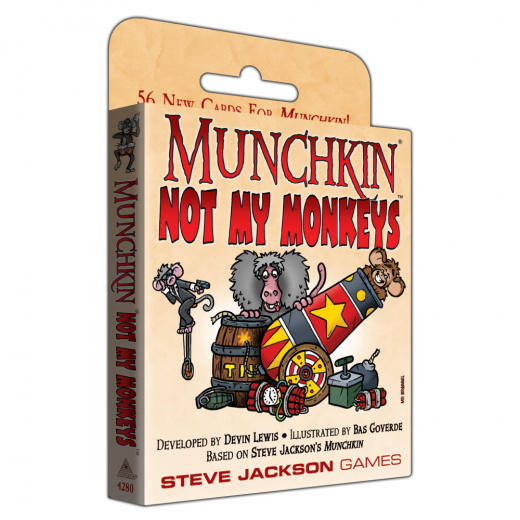 Munchkin: Not My Monkeys (Exp.) i gruppen SELSKABSSPIL / Spilserier / Munchkin hos Spelexperten (SJG4280)