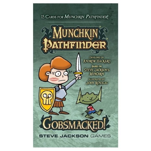 Munchkin Pathfinder: Gobsmacked! i gruppen SELSKABSSPIL / Udvidelser hos Spelexperten (SJG4422)