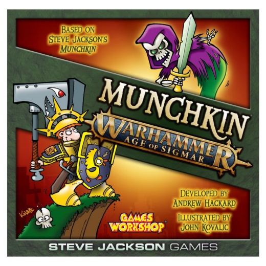 Munchkin: Warhammer: Age of Sigmar i gruppen SELSKABSSPIL / Spilserier / Munchkin hos Spelexperten (SJG4484)