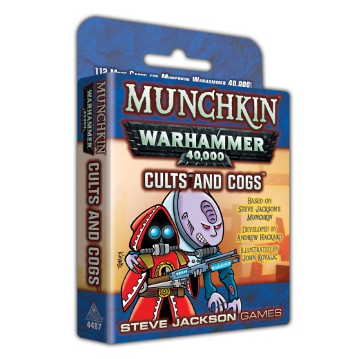 Munchkin Warhammer 40,000: Cults and Cogs (Exp.) i gruppen SELSKABSSPIL / Udvidelser hos Spelexperten (SJG4487)