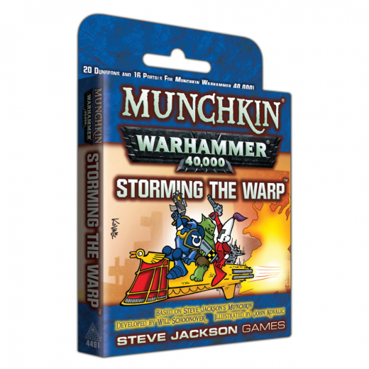 Munchkin Warhammer 40,000: Storming the Warp (Exp.) i gruppen SELSKABSSPIL / Udvidelser hos Spelexperten (SJG4491)