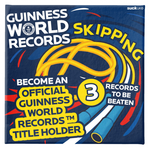 Guinness World Records - Skipping i gruppen LEGETØJ / Sjove gadgets hos Spelexperten (SKGWRKIT01)