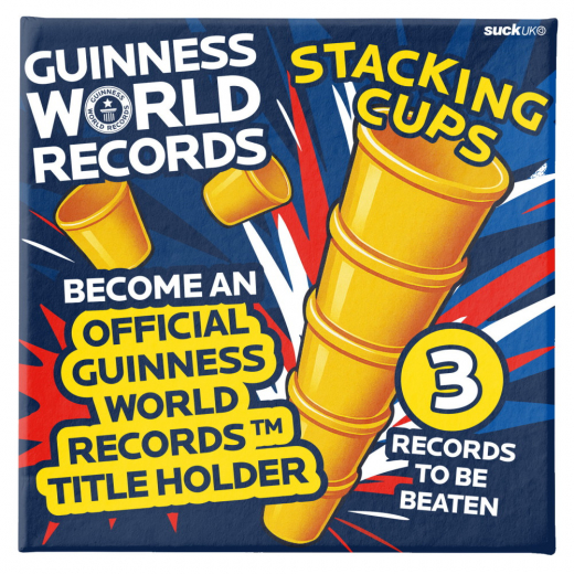 Guinness World Records - Stacking Cups i gruppen LEGETØJ / Sjove gadgets hos Spelexperten (SKGWRKIT02)