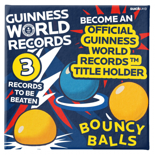 Guinness World Records - Bouncy Balls i gruppen LEGETØJ / Sjove gadgets hos Spelexperten (SKGWRKIT05)