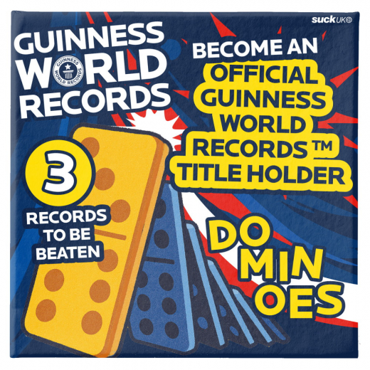 Guinness World Records - Dominoes i gruppen LEGETØJ / Sjove gadgets hos Spelexperten (SKGWRKIT06)