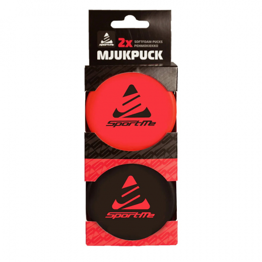 SportMe Soft Puck 2-delt i gruppen UDENDØRSSPIL / Hockey hos Spelexperten (SM-4654)