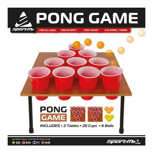 Pong Game i gruppen UDENDØRSSPIL / Øvrige hos Spelexperten (SM-7285)