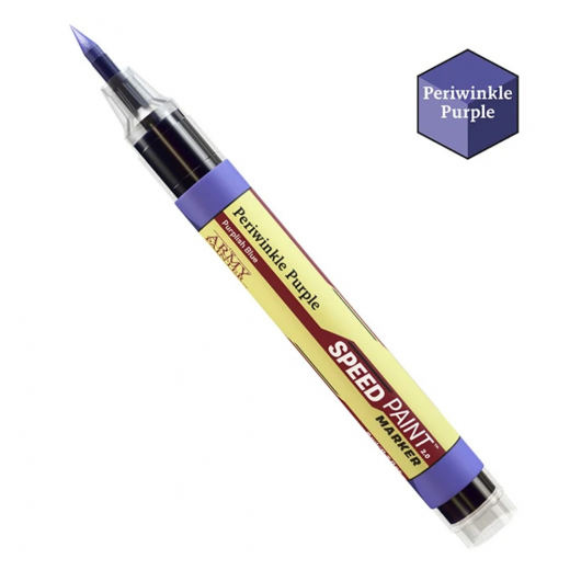 Army Painter: Speedpaint Marker - Periwinkle Purple i gruppen SELSKABSSPIL / Tilbehør / Andet hos Spelexperten (SM1044)