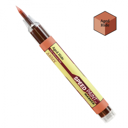 Army Painter: Speedpaint Marker - Aged Hide i gruppen SELSKABSSPIL / Tilbehør / Andet hos Spelexperten (SM1045)