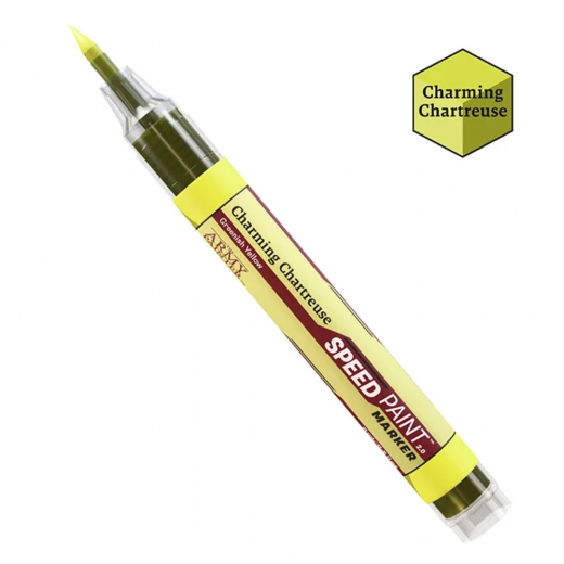 Army Painter: Speedpaint Marker - Charming Chartreuse i gruppen SELSKABSSPIL / Tilbehør / Andet hos Spelexperten (SM1048)