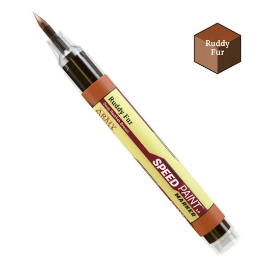 Army Painter: Speedpaint Marker - Ruddy Fur i gruppen SELSKABSSPIL / Tilbehør / Andet hos Spelexperten (SM1056)