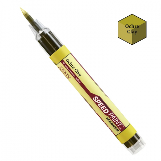 Army Painter: Speedpaint Marker - Ochre Clay i gruppen SELSKABSSPIL / Tilbehør / Andet hos Spelexperten (SM1057)
