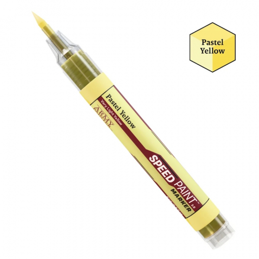 Army Painter: Speedpaint Marker - Pastel Yellow i gruppen SELSKABSSPIL / Tilbehør / Andet hos Spelexperten (SM1061)