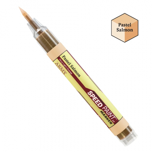 Army Painter: Speedpaint Marker - Pastel Salmon i gruppen SELSKABSSPIL / Tilbehør / Andet hos Spelexperten (SM1062)