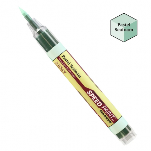 Army Painter: Speedpaint Marker - Pastel Seafoam i gruppen SELSKABSSPIL / Tilbehør / Andet hos Spelexperten (SM1066)