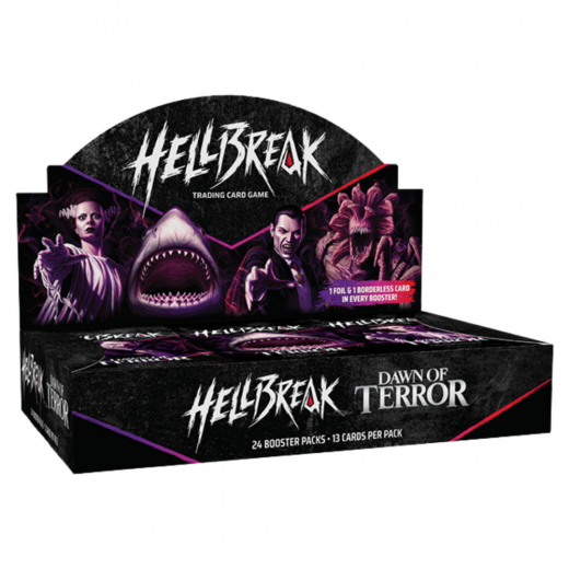 Hellbreak TCG: Dawn of Terror - Booster Display i gruppen SELSKABSSPIL / Kortspil hos Spelexperten (SPMHBR1940-DIS)