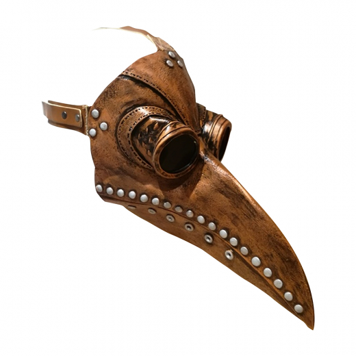 Latex Mask Steampunk Plague i gruppen LEGETØJ / Maskerade / Masker hos Spelexperten (STE-PLA)